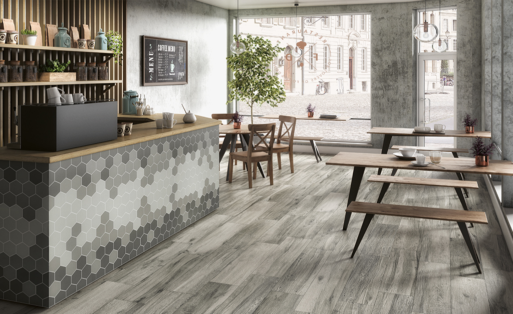 3D Effekte in Restaurants und Bars.