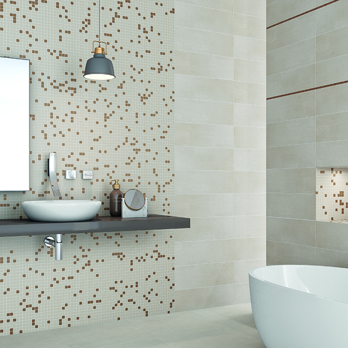 Mosaikfliesen von C+S für Individualisten Mit Mosaikfliesen interessante Räume gestalten