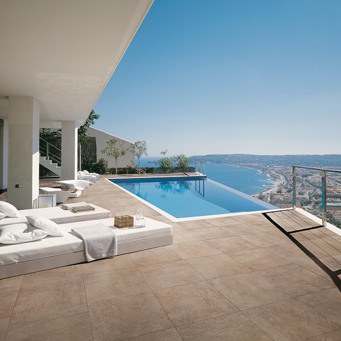 Terrassenfliesen von C+S für das "Wohnzimmer im Grünen" Unsere Terrassenplatten sind allesamt frostsicher