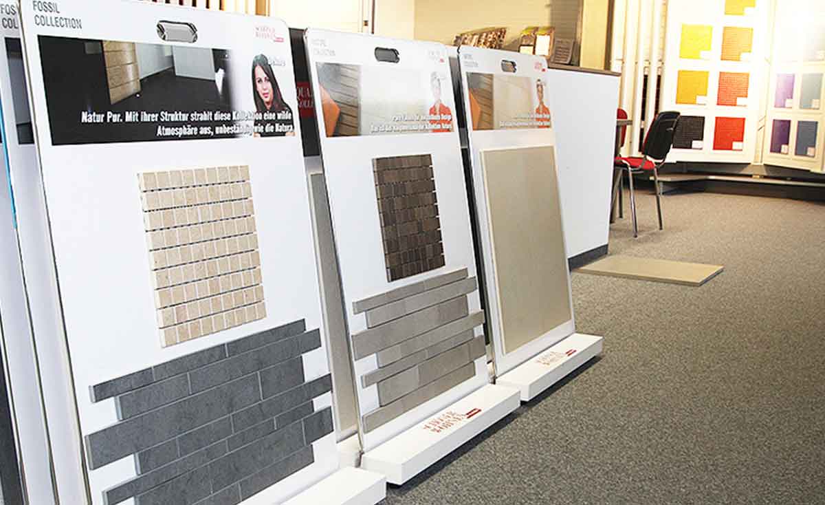 Moderne Fliesenausstellung: Fliesen Lauterach